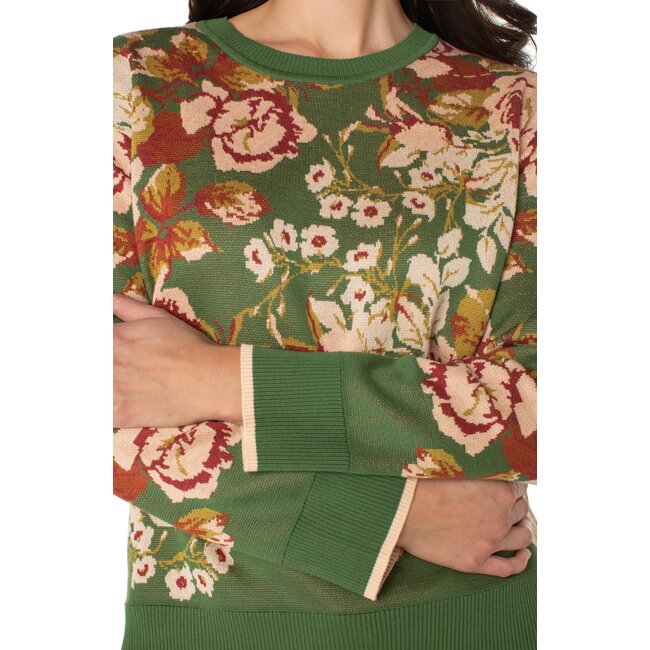 Liverpool Los Angeles Floral Sweater