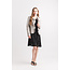Papillon Faux Leather Jacket With Ruffle Trim (more colours)