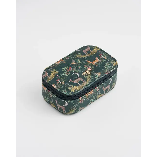 Fable England Into the Woods Small Green  Jewellery Box