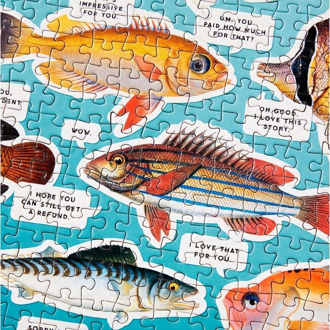 Judgy Fish – 1000 Piece Jigsaw Puzzle