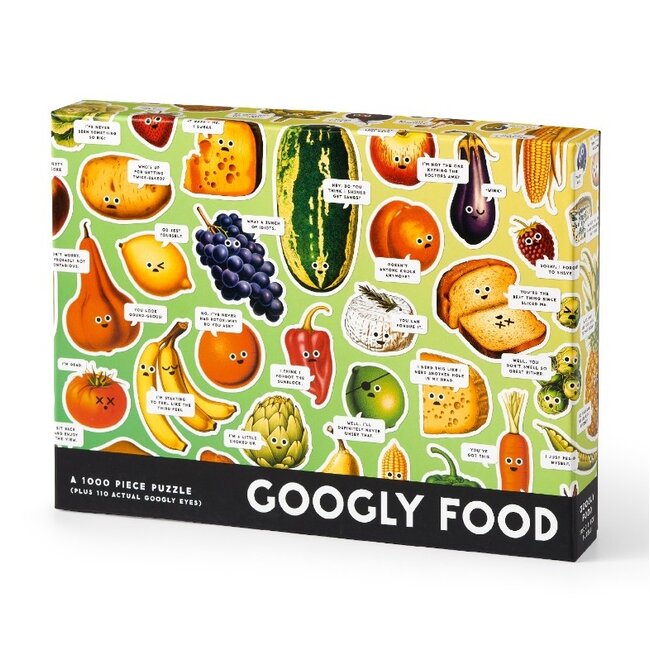 Googly Food – 1000 Piece Jigsaw Puzzle
