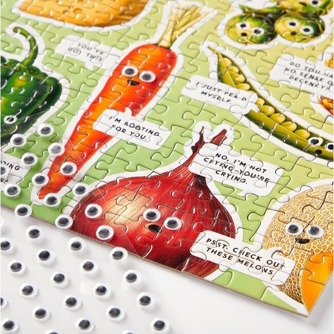 Googly Food – 1000 Piece Jigsaw Puzzle