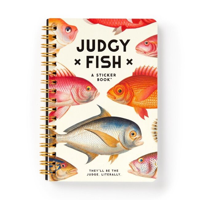 Judgy Fish Sticker Book