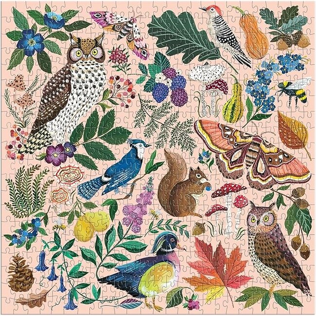 Galison/mudpuppy Nature in Autumn 500 Piece Puzzle