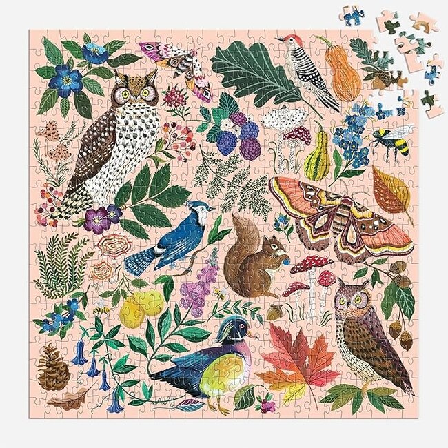 Galison/mudpuppy Nature in Autumn 500 Piece Puzzle