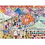 Galison/mudpuppy Michael Storrings Harvest Market 1000 Piece Puzzle
