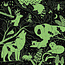 Galison/mudpuppy Forest Illuminated 500 Piece Glow in the Dark Puzzle
