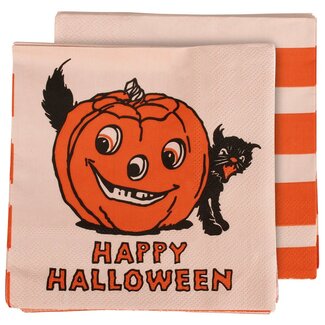 Beverage Napkin - Vintage Halloween