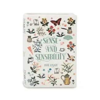 Large Book Vase - Sense and Sensibility