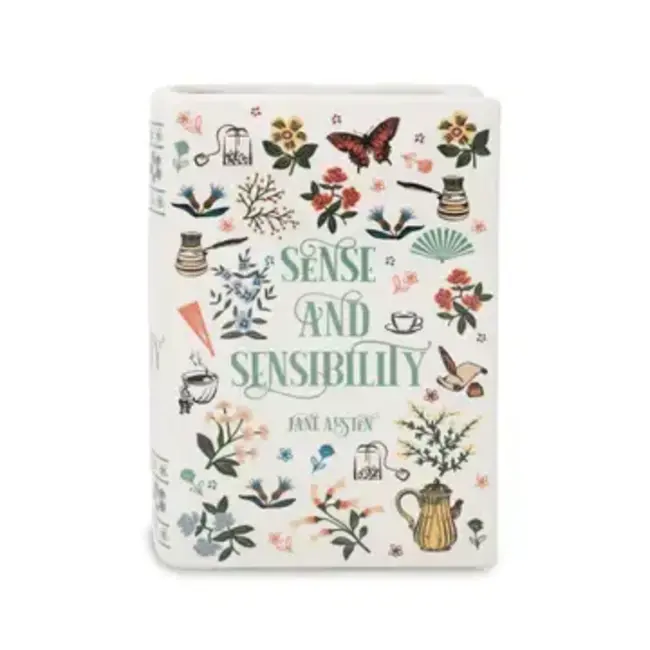 Large Book Vase - Sense and Sensibility