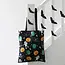 Monster Mash Halloween Print Polycotton Tote Bag