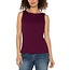 Liverpool Los Angeles Sleeveless Boat Neck Rib Knit Top
