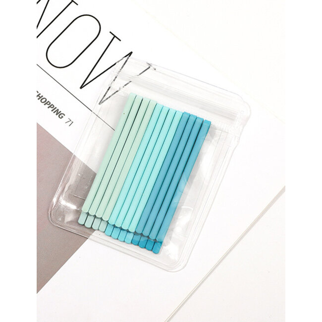 E&S Accessories Hair Pin Set - Green