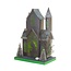 Black/Green LED Haunted House