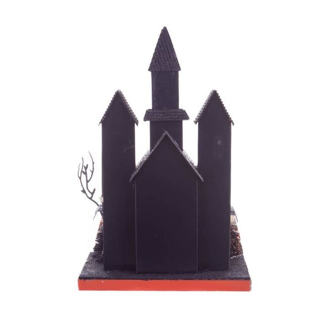 Black/Orange LED Haunted House