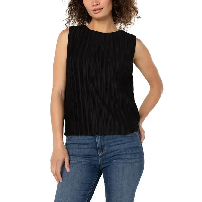 Liverpool Los Angeles Boat Neck Knit Top
