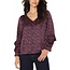 Liverpool Los Angeles Woven Blouse with Ruffles FINAL SALE