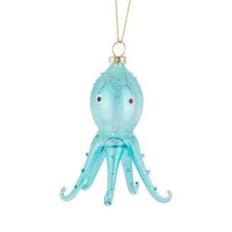 Glass Octopus Ornament