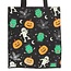 Monster Mash Halloween Print Polycotton Tote Bag