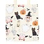 Groovy Ghost Halloween Print Polycotton Tote Bag