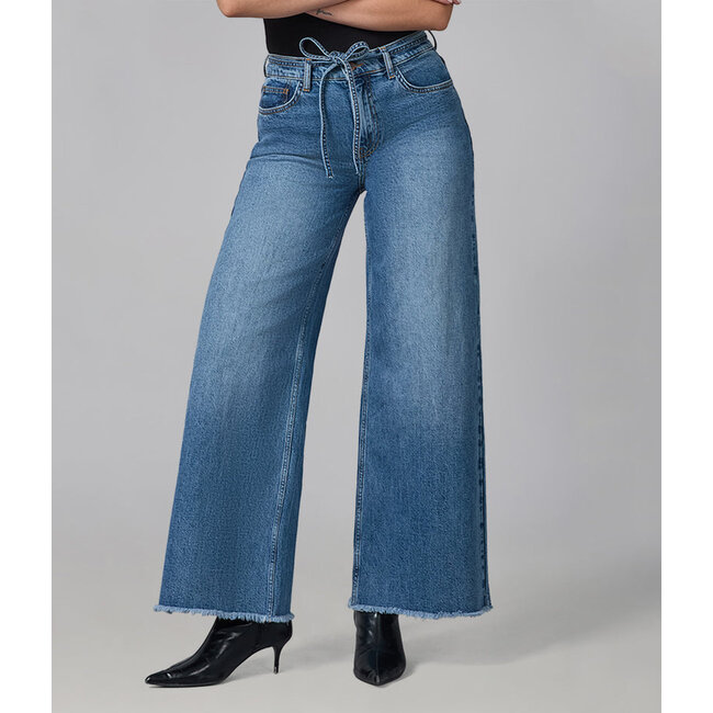 Lola jeans Milan Ultra High Rise Wide Leg Jeans - 32" Inseam