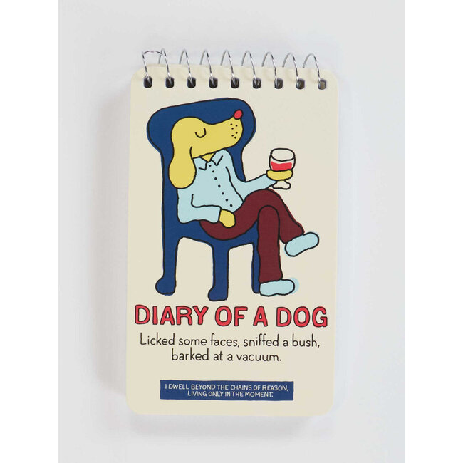 Blue Q Notebook - Diary Of A Dog