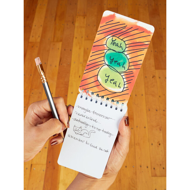 Blue Q Notebook - Procrastination