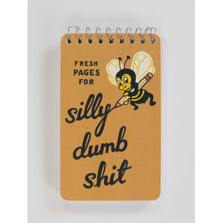 Blue Q Notebook - Silly Dumb Shit