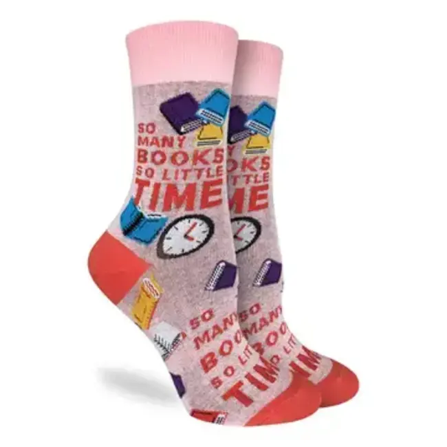 Women's Socks - So Many Books So Little Time