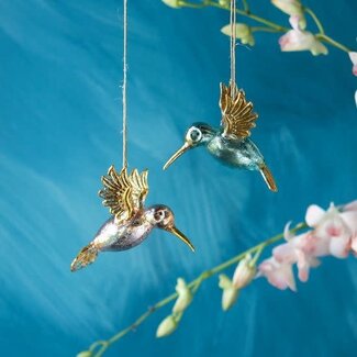 Glitterville Hummingbird Ornaments (more colours)