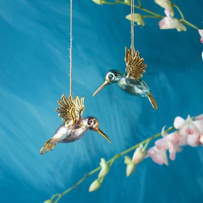Glitterville Hummingbird Ornaments (more colours)