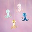 Glitterville Octopus Ornament (more colours)
