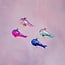 Glitterville Whale Ornaments (more colours)