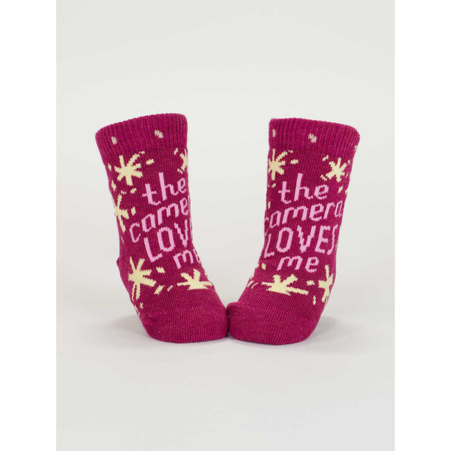 Blue Q Camera/ Brewing Baby Socks