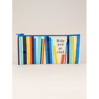 Blue Q Pencil Case - Hide And Read
