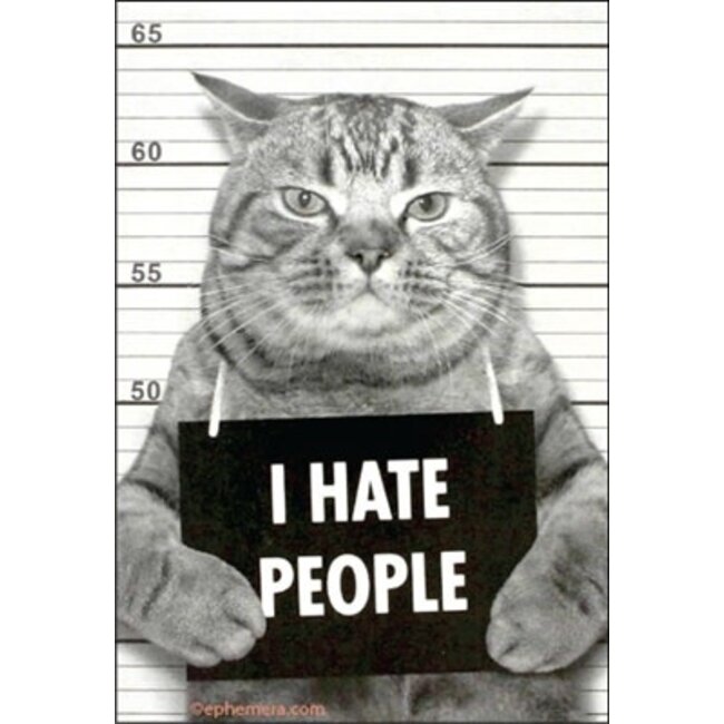Ephemera Magnet - I Hate People