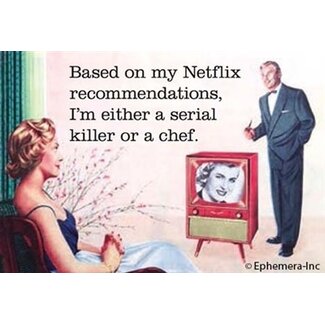 Ephemera Magnet - Based On My Netflix Recommendations