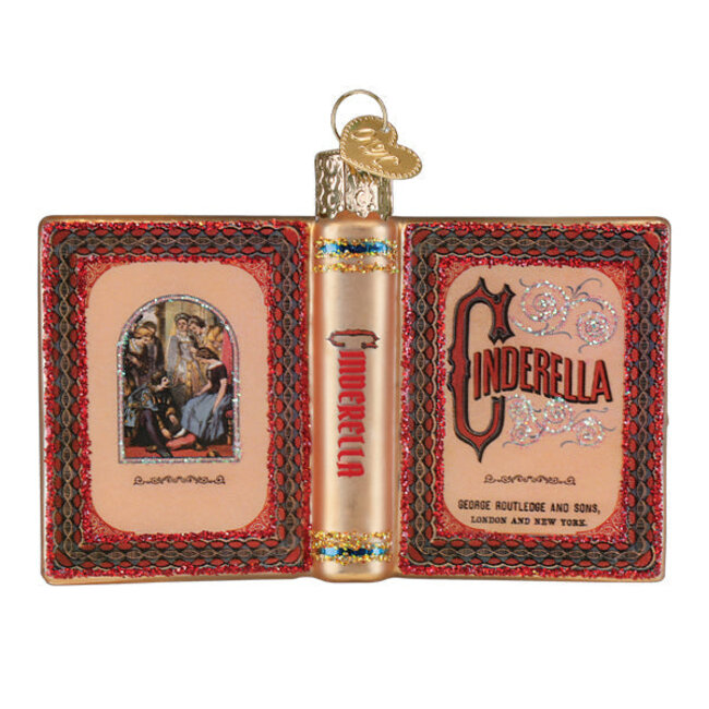 Christmas Ornament - Cinderella Book