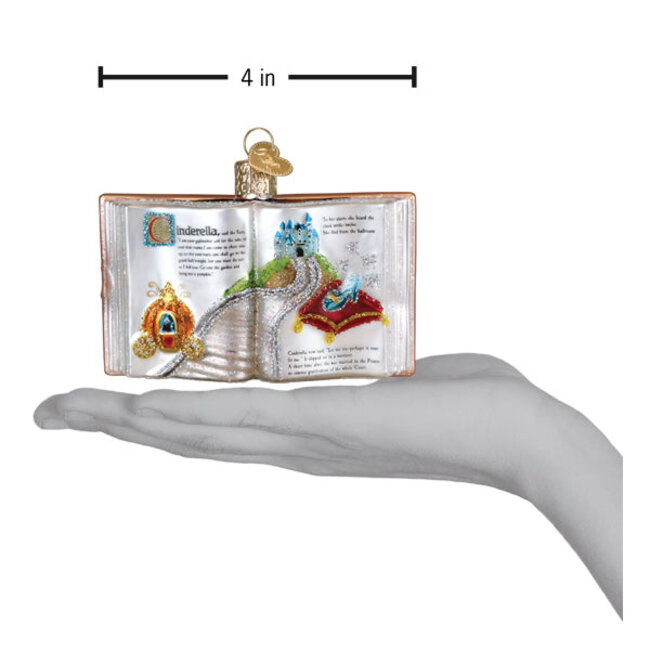 Christmas Ornament - Cinderella Book
