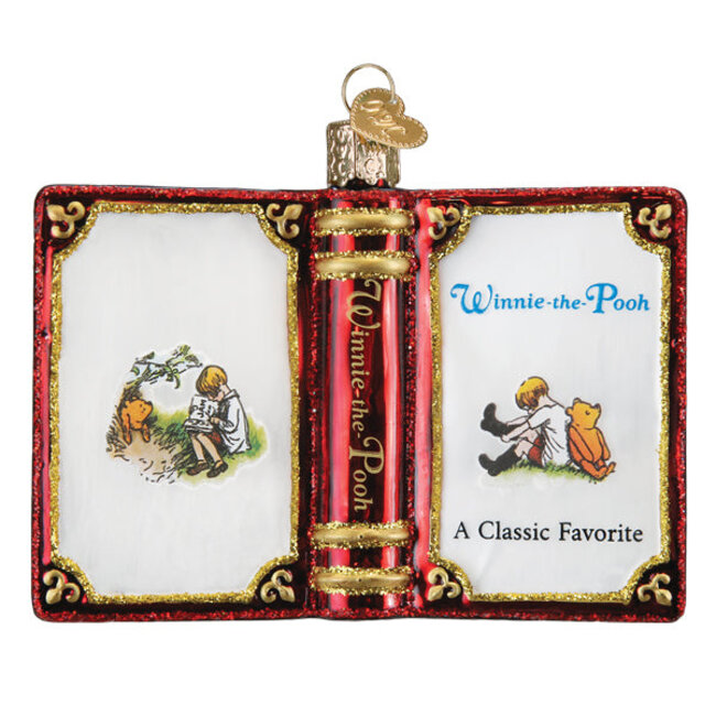Christmas Ornament - Winnie the Pooh Book