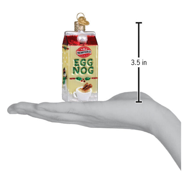 Christmas Ornament - Eggnog Carton