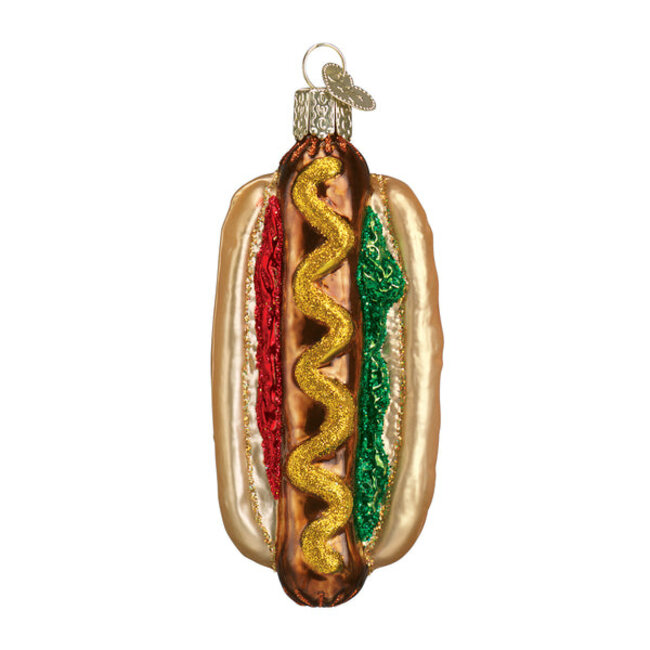 Christmas Ornament - Hot Dog