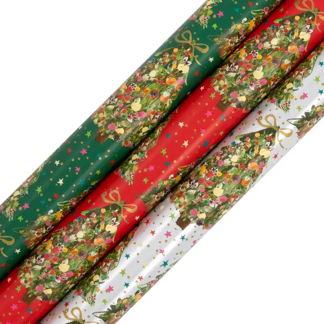 Roll Wrap Collection 4m Exquisite Evergreen