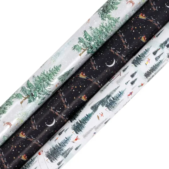 Roll Wrap Collection 4m Ski, Sky & Spruce