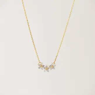 Lover’s Tempo Blossom Necklace Gold