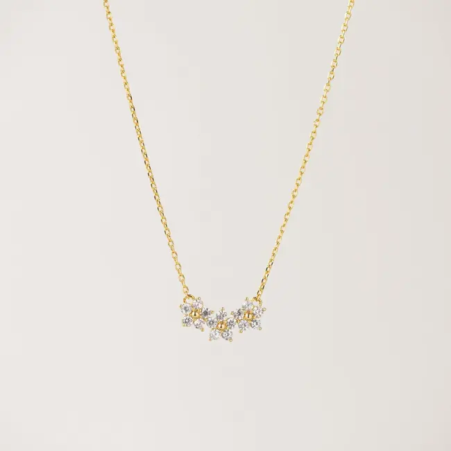 Lover’s Tempo Blossom Necklace Gold