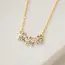 Lover’s Tempo Blossom Necklace Gold