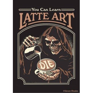 Ephemera Magnet - You Can Learn Latte Art