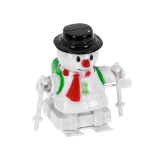 Skiing Snowman Wind Up