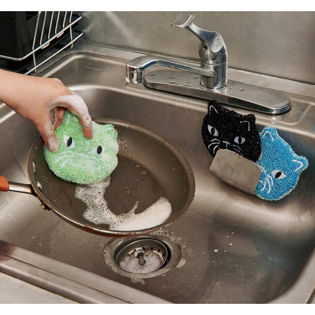 Cat Sponges Set Of 3